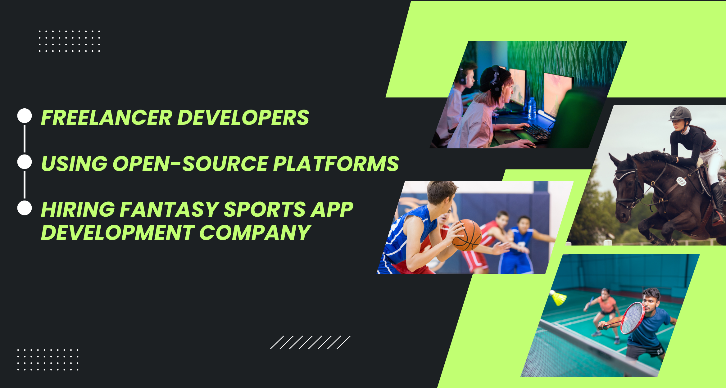 hiring approaches for fantasy sports app development