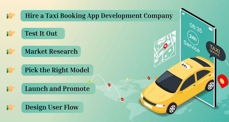 Step-by-Step Guide to Building a Taxi Booking App